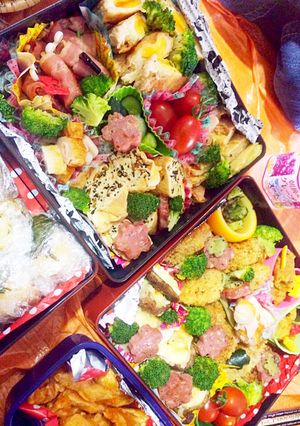 2016中学運動会お弁当♡-レシピのメイン写真
