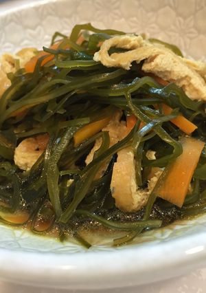 麺つゆで簡単に。切り昆布の含め煮-レシピのメイン写真