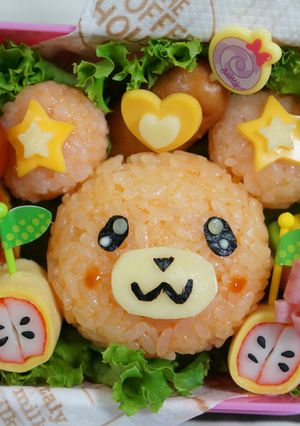 ★モフルン★キャラ弁★-レシピのメイン写真