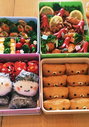 2016 運動会お弁当＊リラックマ-レシピのメイン写真