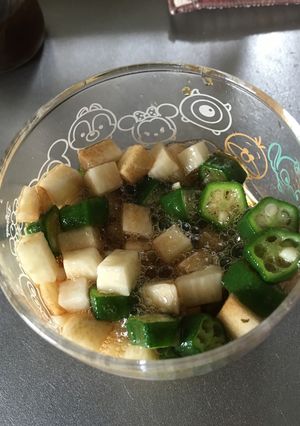 オクラと長芋のさっぱりあえ-レシピのメイン写真