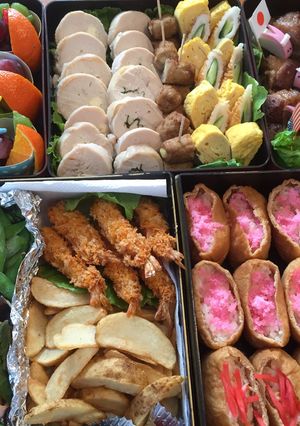 低予算♫揚げ物少なめ体育祭弁当-レシピのメイン写真