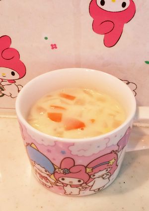 簡単!!!!ミルククリームスープ-レシピのメイン写真