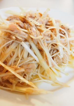 ツナで簡単!ネギチャー風-レシピのメイン写真