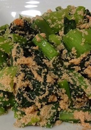 超カンタン！小松菜めんたい●調味料なし-レシピのメイン写真