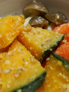かぼちゃのごま味噌がらめ*すきまおかず-レシピのメイン写真