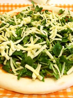 アラジントースター 野菜たっぷりピザ-レシピのメイン写真