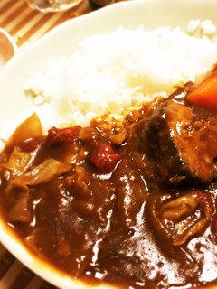鯖の味噌煮缶で鯖カレー-レシピのメイン写真