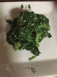 ほうれん草ナムル風-レシピのメイン写真