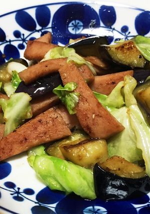 一味違う☆スパムの野菜炒め-レシピのメイン写真
