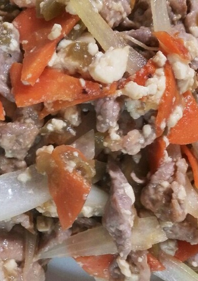 さっぱり豚肉の梅肉炒め★梅酒の梅リメイク-レシピのメイン写真