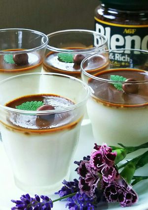 ミルクたっぷりカフェオレゼリー-レシピのメイン写真