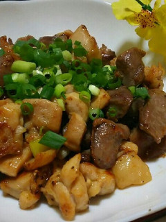 ずりともも肉のペーパーソルト炒め-レシピのメイン写真