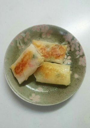 お弁当に簡単パリパリはんぺん春巻き-レシピのメイン写真