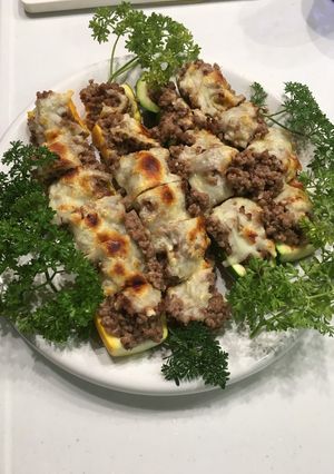 ズッキーニの肉味噌グラタン-レシピのメイン写真