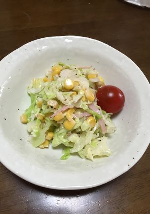 キャベツのサラダ-レシピのメイン写真