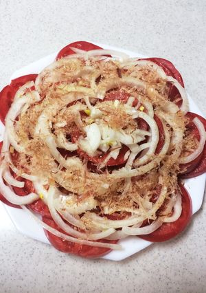トマトと玉ねぎのサラダ-レシピのメイン写真