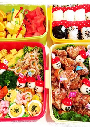 小学校 運動会のお弁当 2016-レシピのメイン写真