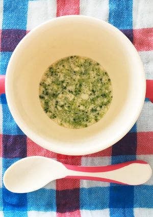 離乳食☆6ヶ月☆豆腐とブロッコリー-レシピのメイン写真