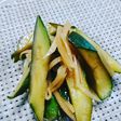 新生姜とキュウリの中華風漬物