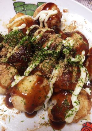 我が家のタコ無したこ焼き　-レシピのメイン写真
