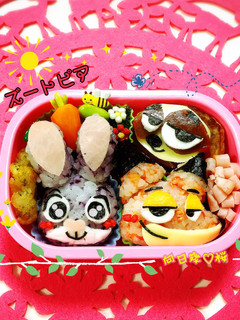 キャラ弁 ズートピア-レシピのメイン写真