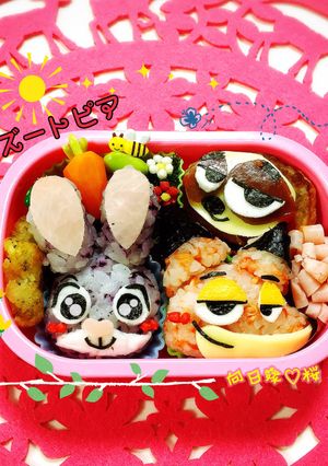 キャラ弁 ズートピア-レシピのメイン写真