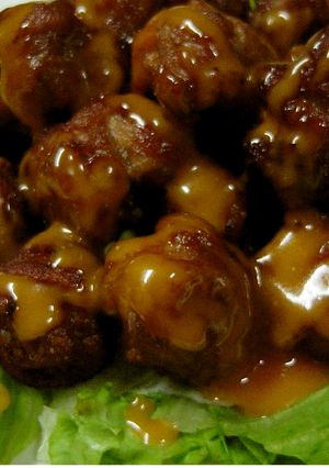 柔らか肉団子オーロラソースかけ-レシピのメイン写真