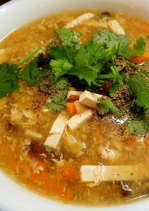 胡椒たっぷり酸辣湯-レシピのメイン写真