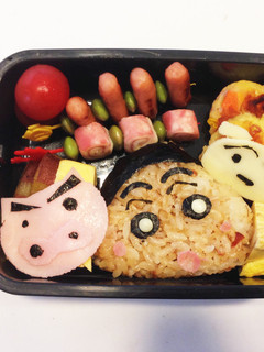 クレヨンしんちゃん弁当-レシピのメイン写真