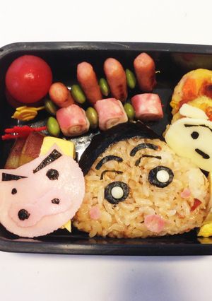 クレヨンしんちゃん弁当-レシピのメイン写真