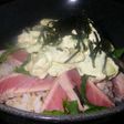 まぐろとアボカドの梅マヨ丼