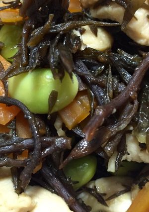 コンビニ風☆ヒジキと枝豆のサラダ-レシピのメイン写真