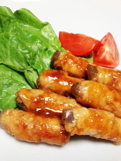 節約☆こんにゃくの豚肉巻き☆甘辛照焼き-レシピのメイン写真