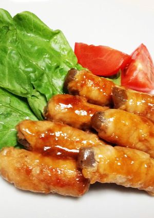 節約☆こんにゃくの豚肉巻き☆甘辛照焼き-レシピのメイン写真