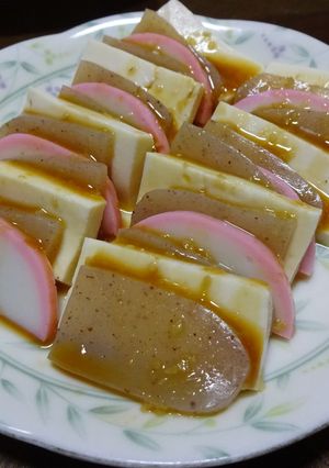 こんにゃくと豆腐の柚子こしょう風味-レシピのメイン写真