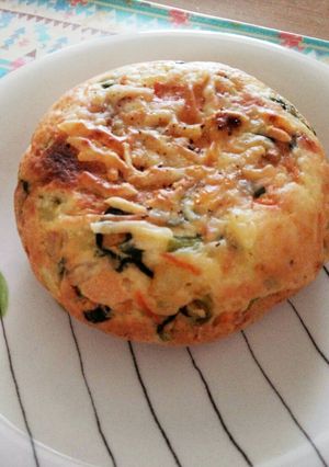 HM☆炊飯器で☆ヘルシー豆腐ケークサレ風-レシピのメイン写真