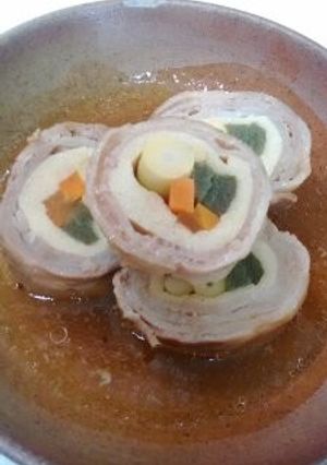 高野豆腐の肉巻き-レシピのメイン写真
