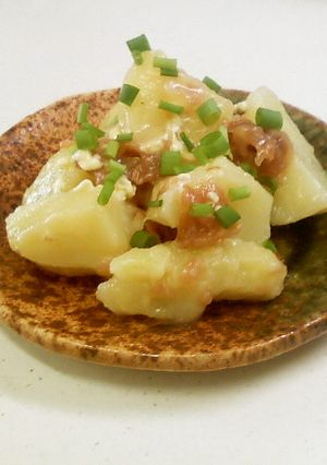 じゃが梅バター和え-レシピのメイン写真