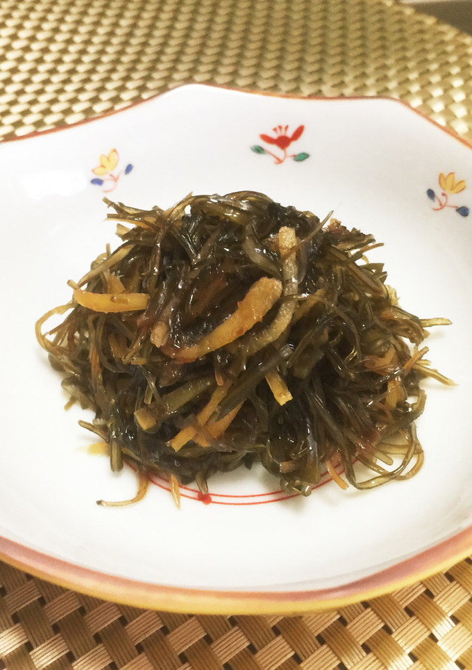 刻み昆布と生姜のつくだ煮風-レシピのメイン写真