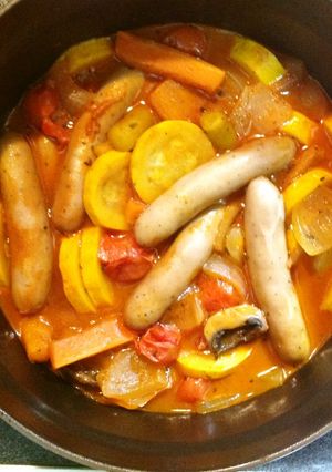ズッキーニがあったのでラタトゥイユ風煮物-レシピのメイン写真