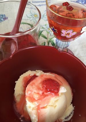 濃厚いちごソース (いちごジュース)-レシピのメイン写真