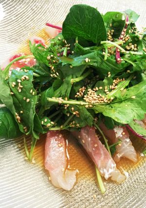 和風 タイのカルパッチョ-レシピのメイン写真