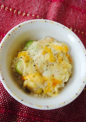 簡単！そら豆マヨチーズごはん-レシピのメイン写真
