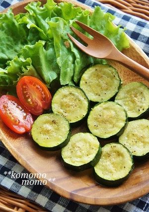 シンプル簡単！ズッキーニのトースター焼き-レシピのメイン写真