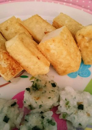 離乳食後期☆手づかみチーズ豆腐-レシピのメイン写真