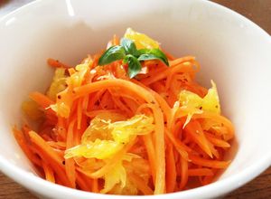 簡単♬にんじんとオレンジのデリ風サラダ-レシピのメイン写真