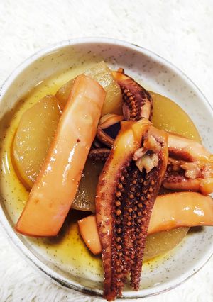 簡単☆イカと大根の煮物-レシピのメイン写真