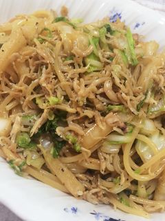 じゃこと白菜の和風パスタ-レシピのメイン写真