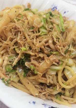 じゃこと白菜の和風パスタ-レシピのメイン写真